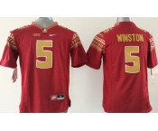 youth ncaa florida state seminoles #5 winston red[new]
