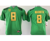 youth ncaa jerseys oregon ducks #8 marcus mariota green