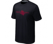 NBA Houston Rockets adidas Primary Logo T-Shirt -Black