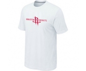 NBA Houston Rockets adidas Primary Logo T-Shirt -White