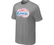 NBA Los Angeles Clippers Big & Tall Primary Logo L.Grey T-Shirt