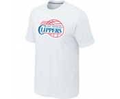 NBA Los Angeles Clippers Big & Tall Primary Logo White T-Shirt