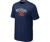 NBA New Orleans Pelicans Big & Tall Primary Logo D.Blue T-Shirt