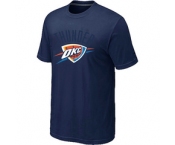 NBA Oklahoma City Thunder Big & Tall Primary Logo D.Blue T-Shirt