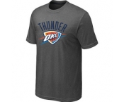 NBA Oklahoma City Thunder Big & Tall Primary Logo D.Grey T-Shirt