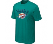 NBA Oklahoma City Thunder Big & Tall Primary Logo Green T-Shirt