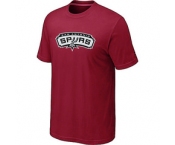 NBA San Antonio Spurs Big & Tall Primary Logo Red T-Shirt