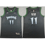 Men's Minnesota Timberwolves #11 Naz Reid Black 2025-26 Classic Edition Stitched jersey