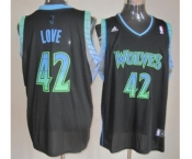 nba minnesota timberwolves #42 love black[limited revolution 30 swingman]