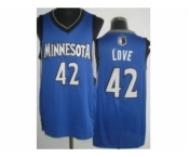 nba minnesota timberwolves #42 love blue[revolution 30]