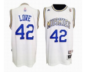 nba minnesota timberwolves #42 love white[muskies][2011 swingman revolution 30]