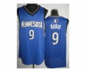 nba minnesota timberwolves #9 rubio blue[revolution 30]