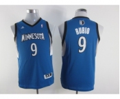 youth nba jerseys minnesota timberwolves #9 rubio blue[revolution 30 swingman]