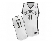 Men Adidas Brooklyn Nets #31 Jarrett Allen Swingman White Home NBA Jersey