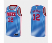 Men's Brooklyn Nets #12 Joe Harris Blue Stitched Basketball Jersey
