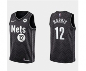 Men's Brooklyn Nets #12 Joe Harris Earned Edition Stitched Basketball Jersey
