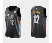 Men's Brooklyn Nets #12 Joe Harris Stitched Basketball Jersey