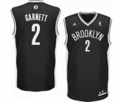 nba brooklyn nets #2 garnett black[revolution 30 swingman]