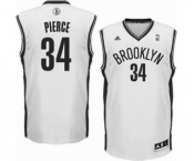 nba brooklyn nets #34 pierce white[revolution 30 swingman]