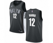 Women's Nike Brooklyn Nets #12 Joe Harris Authentic Gray NBA Jersey Statement Edition