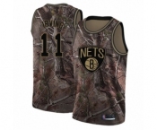 Youth Brooklyn Nets #11 Kyrie Irving Swingman Camo Realtree Collection Basketball Jersey