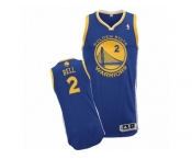 Men Adidas Golden State Warriors #2 Jordan Bell Authentic Royal Blue Road NBA Jersey