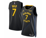 Men Golden State Warriors #7 Buddy Hield Black 2024-25 Statement Edition Stitched Basketball Jersey