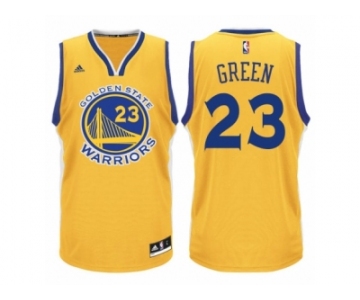Men's Adidas Golden State Warriors #23 Draymond Green Swingman Gold NBA Jersey