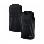 Men's Golden State Warriors #30 Stephen Curry Swingman Black MVP Basketball Jersey