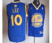 nba denver warriors #10 lee blue[revolution 30 swingman]