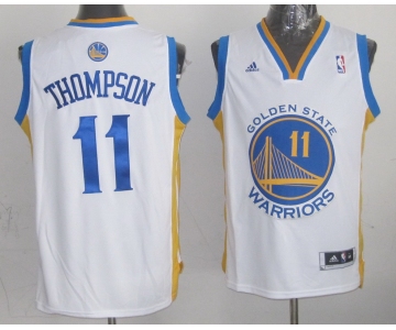 nba golden state warriors #11 thompson white[revolution 30 swingman]