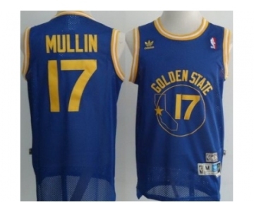nba golden state warriors #17 mullin blue[soul swingman throwback]