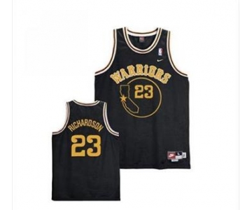 nba golden state warriors #23 richmond black[nike]