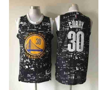 nba golden state warriors #30 curry black[Luminous version]