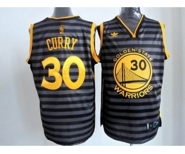 nba golden state warriors #30 curry grey[black strip]