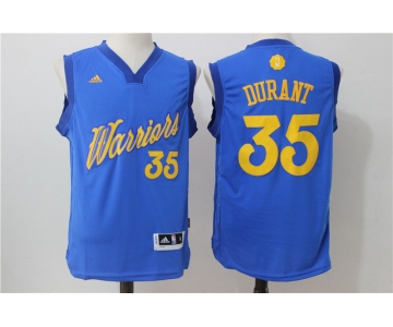 nba golden state warriors #35 durant blue[2016 Christmas edition]