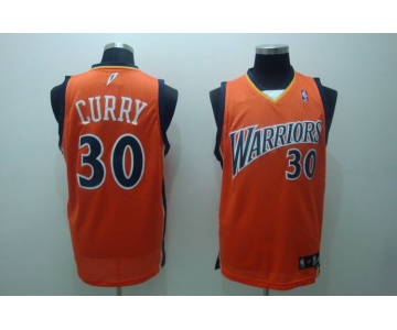 nba warriors #30 curry orange(Fans Edition)