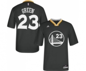 Women's Adidas Golden State Warriors #23 Draymond Green Authentic Black Alternate NBA Jersey