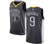 Women's Nike Golden State Warriors #9 Andre Iguodala Swingman Black Alternate NBA Jersey - Statement Edition