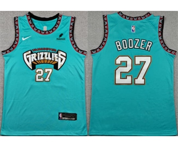 Men's Memphis Grizzlies #27 Cameron Boozer Teal 2026 Draft Stitched Jersey