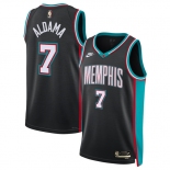 Men's Memphis Grizzlies #7 Santi Aldama Black 2025 Classic Edition Stitched Basketball Jersey