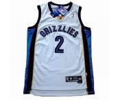 nba memphis grizzlies #2 jason williams white