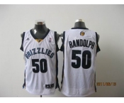 nba memphis grizzlies #50 randolph white[2011 swingman revolution 30]
