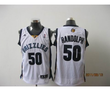 nba memphis grizzlies #50 randolph white[2011 swingman revolution 30]