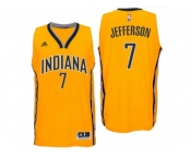 Indiana Pacers #7 Al Jefferson 2016 Alternate Gold New Swingman Jersey