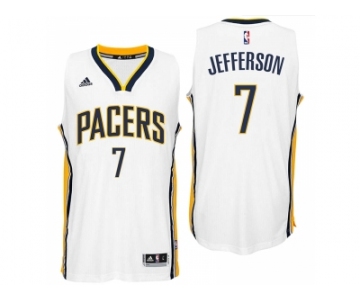 Indiana Pacers #7 Al Jefferson 2016 Home White New Swingman Jersey