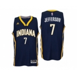 Indiana Pacers #7 Al Jefferson 2016 Road Navy New Swingman Jersey