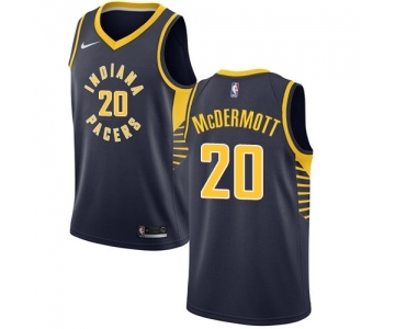 Men's Nike Indiana Pacers #20 Doug McDermott Swingman Navy Blue NBA Jersey - Icon Edition