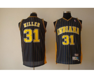 nba indiana pacers #31 miller black(fans edition)