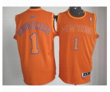 nba new york knicks #1 stoudemire orange[fullorange]